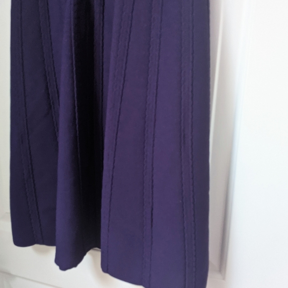 L.K.Bennett London Purple Sleeveless Designer Dress - Picture 10 of 11